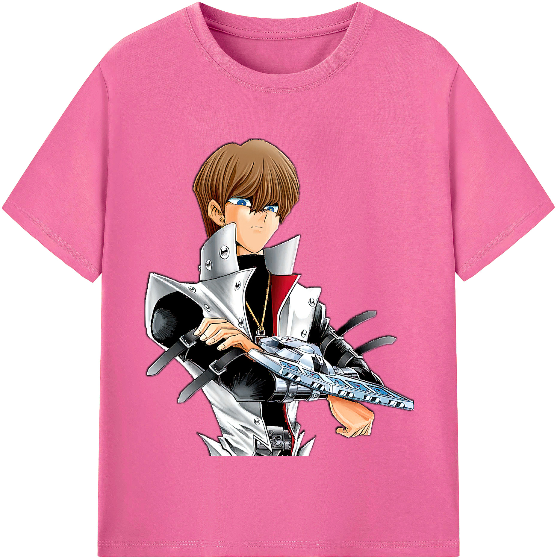 （画像用） 遊☆戯☆王 Yu-Gi-Oh! レディースカジュアルプリントTシャツ（綿100％）